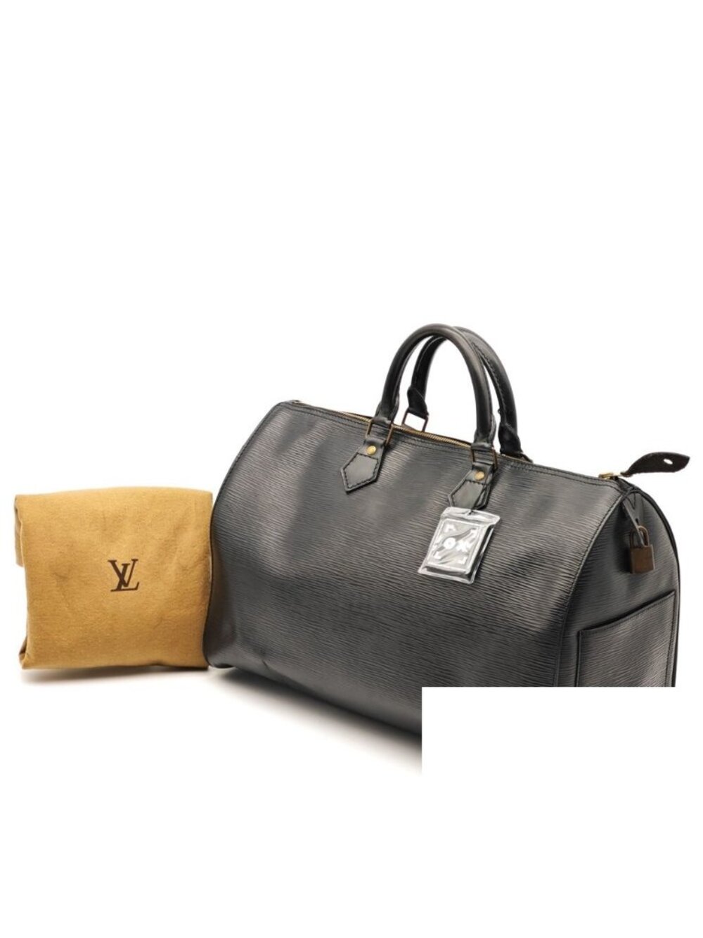 Louis Vuitton Speedy 35 Epi Leather Handbag